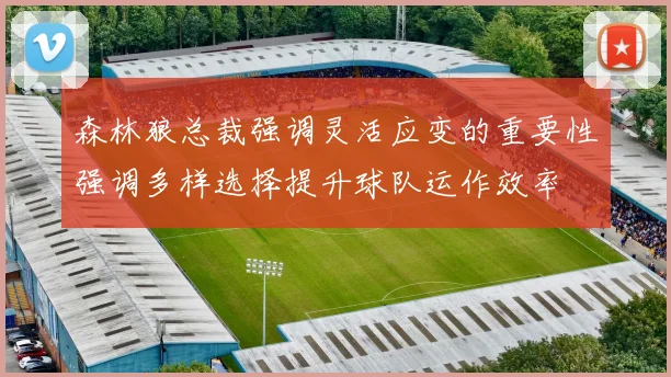 森林狼总裁强调灵活应变的重要性强调多样选择提升球队运作效率